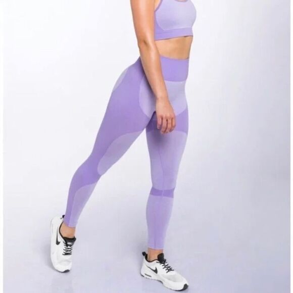 DoYouEven Impact Seamless Legging Lilac, Size M - Picture 1 of 7